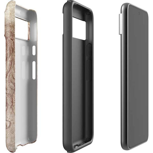 da Vinci - Sketch of a roaring lion by Da Vinci Google Pixel 8 Pro Impact Case